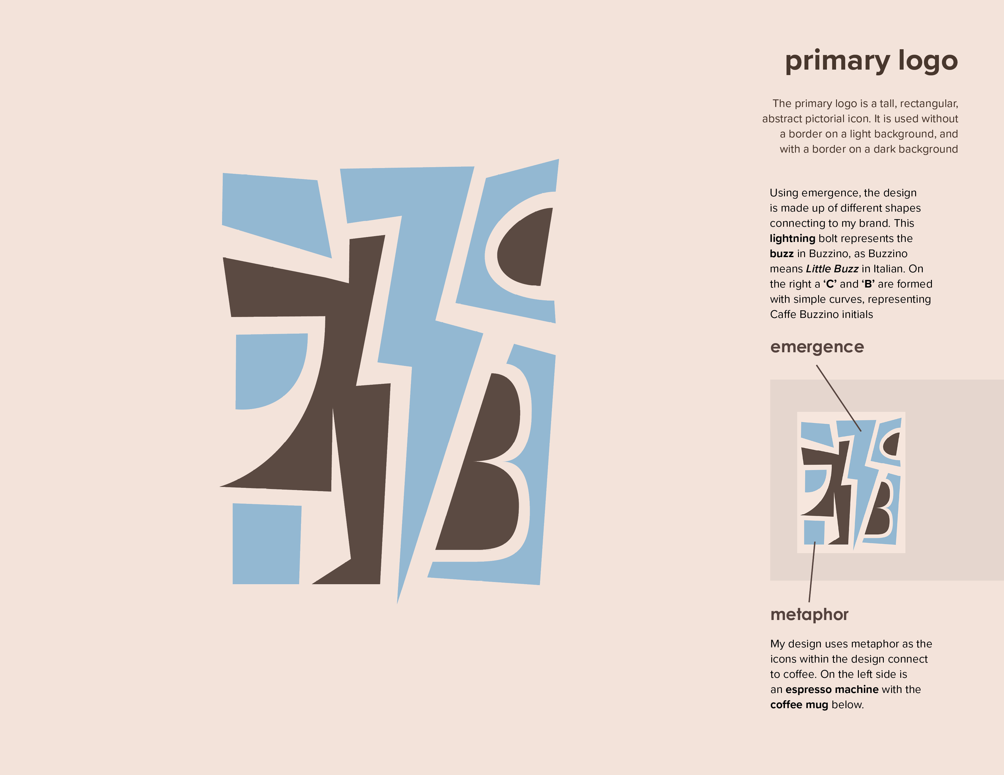 Caffe Buzzino — Primary Logo