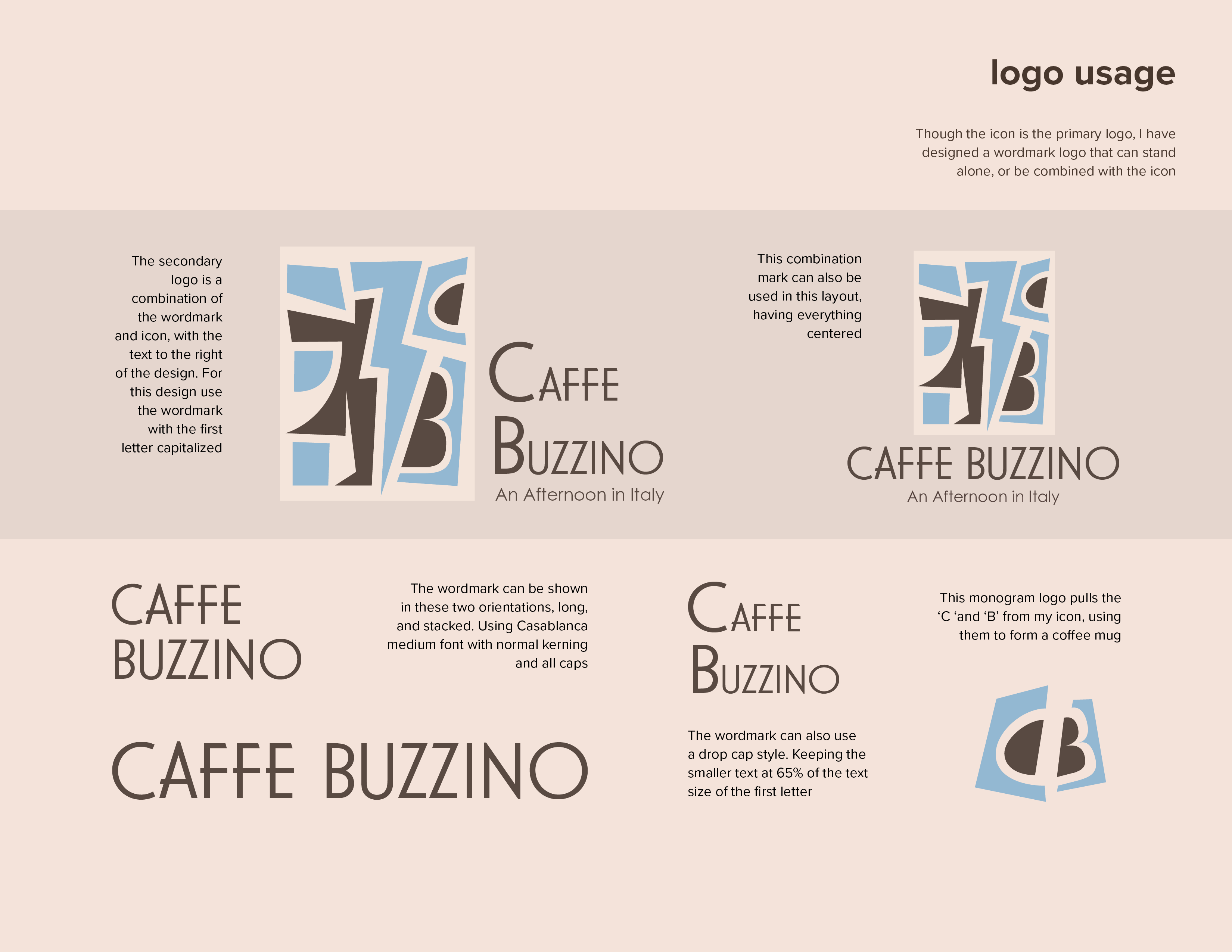 Caffe Buzzino — Logo Breakdown