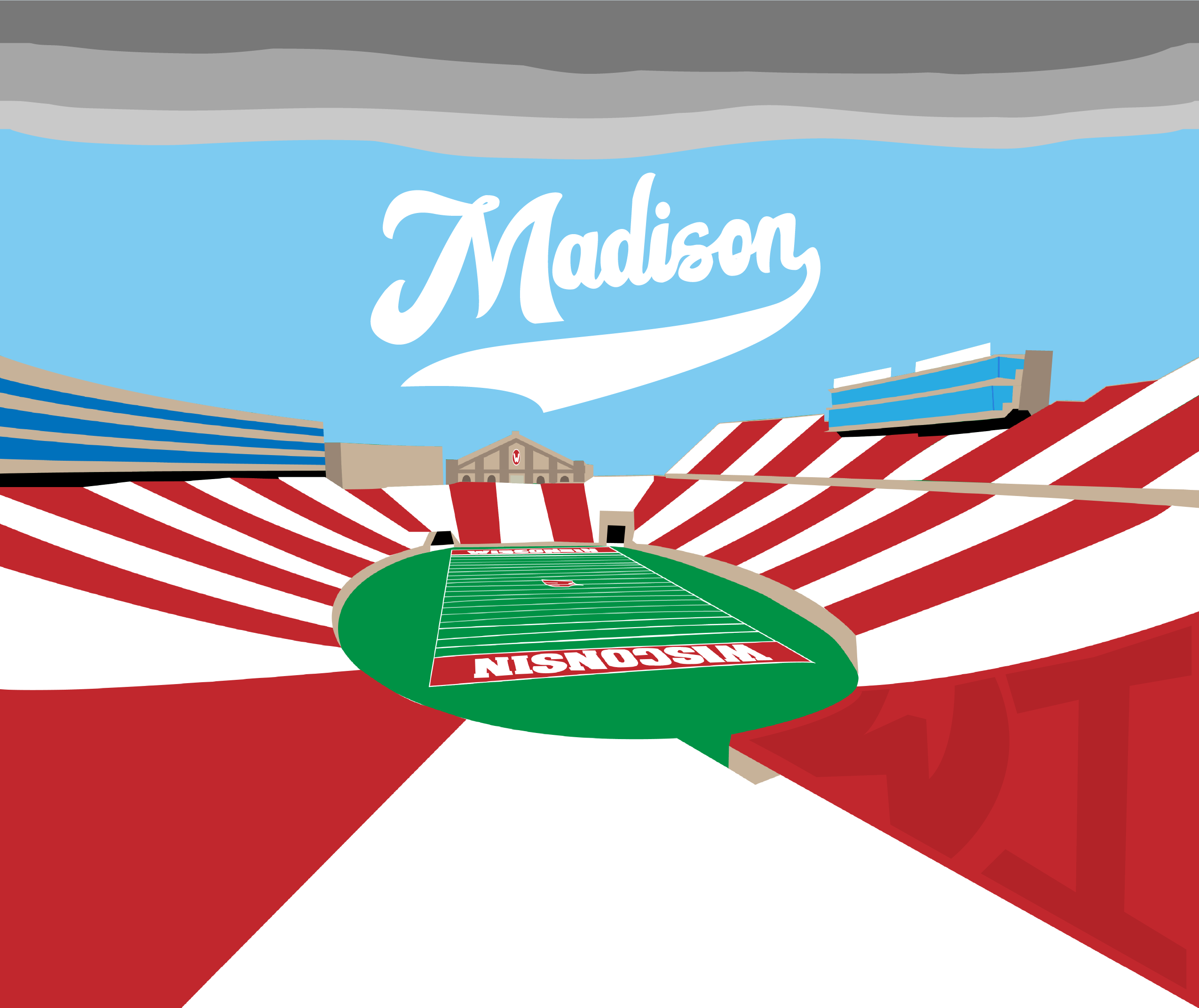 College Town Tees — Knoxville stadium