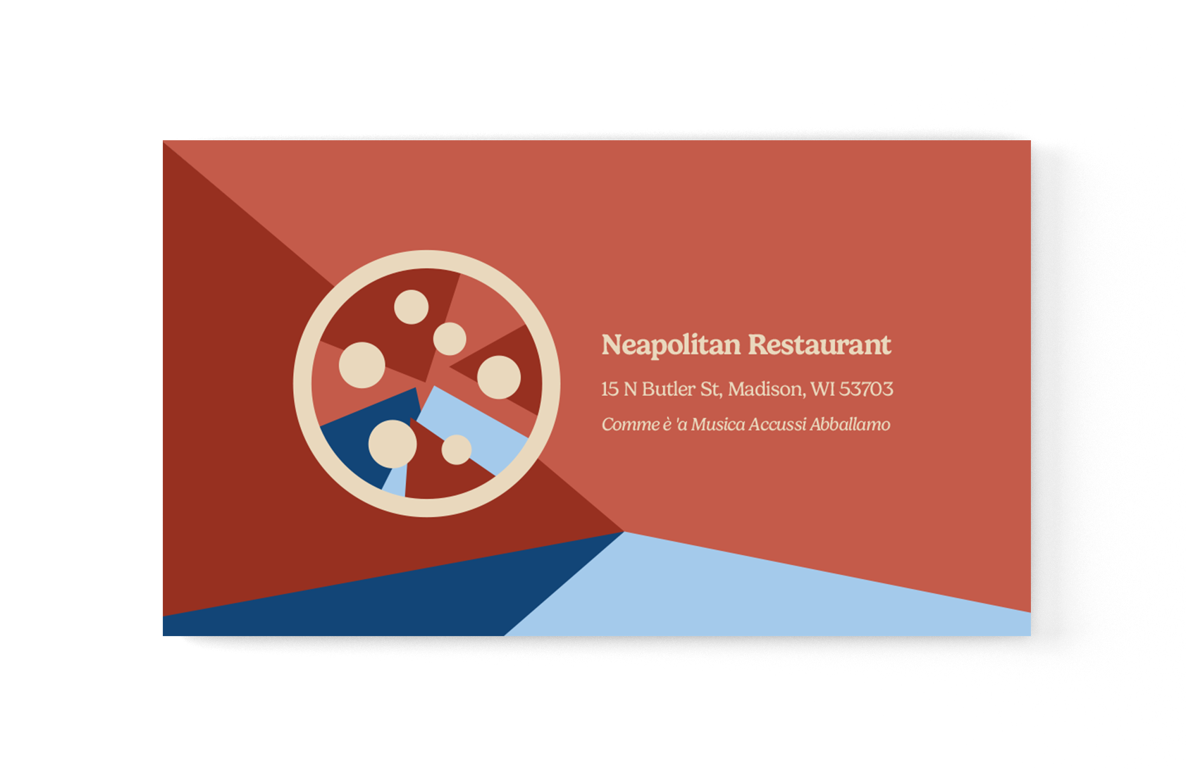 Naples 15 — Business Card