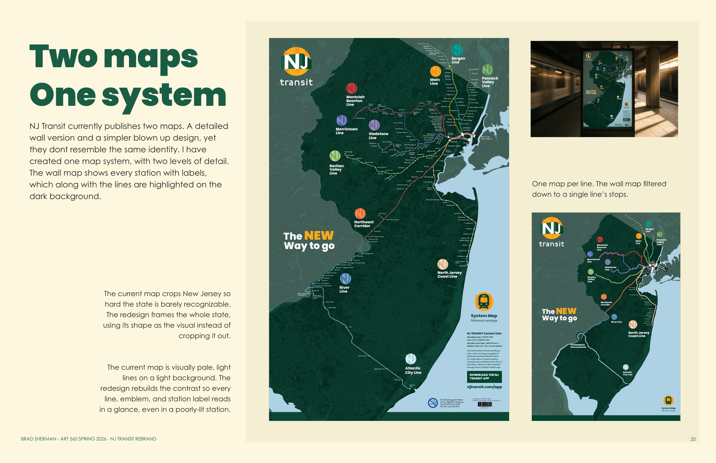 NJ Transit — Two maps, one system