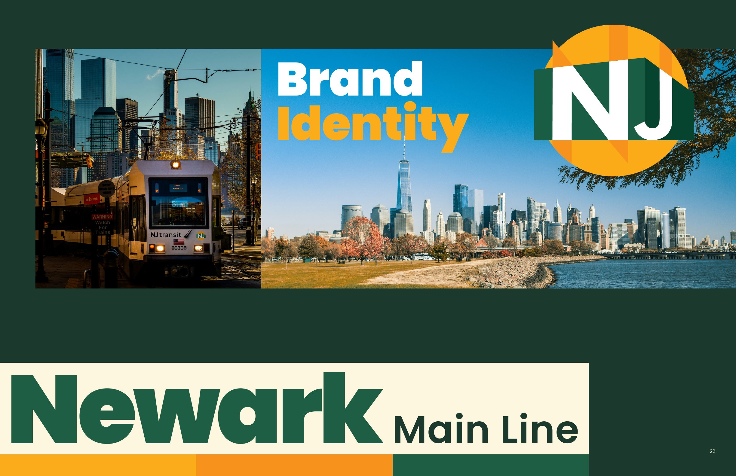 NJ Transit — Brand identity, Newark Main Line