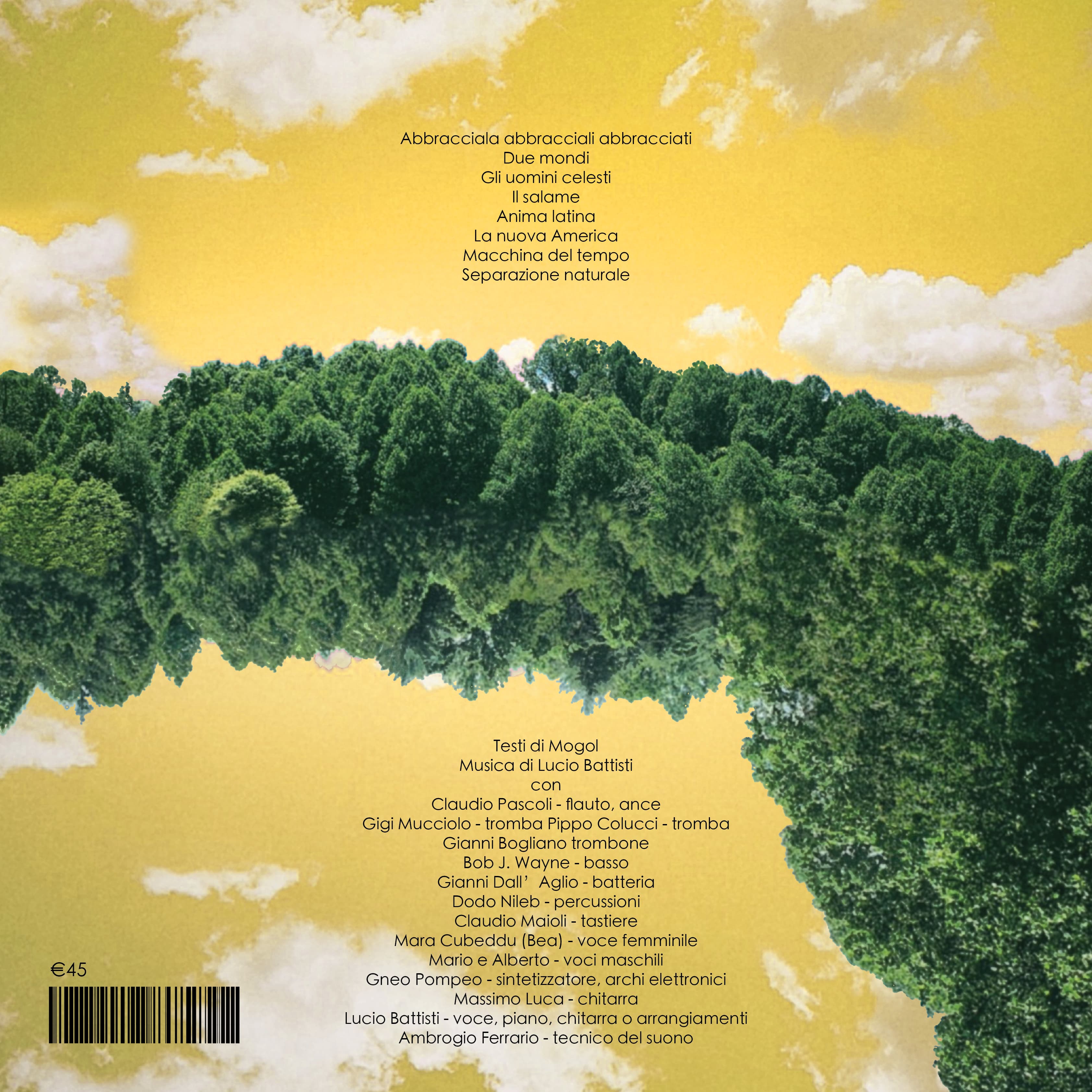 Album Cover — Back