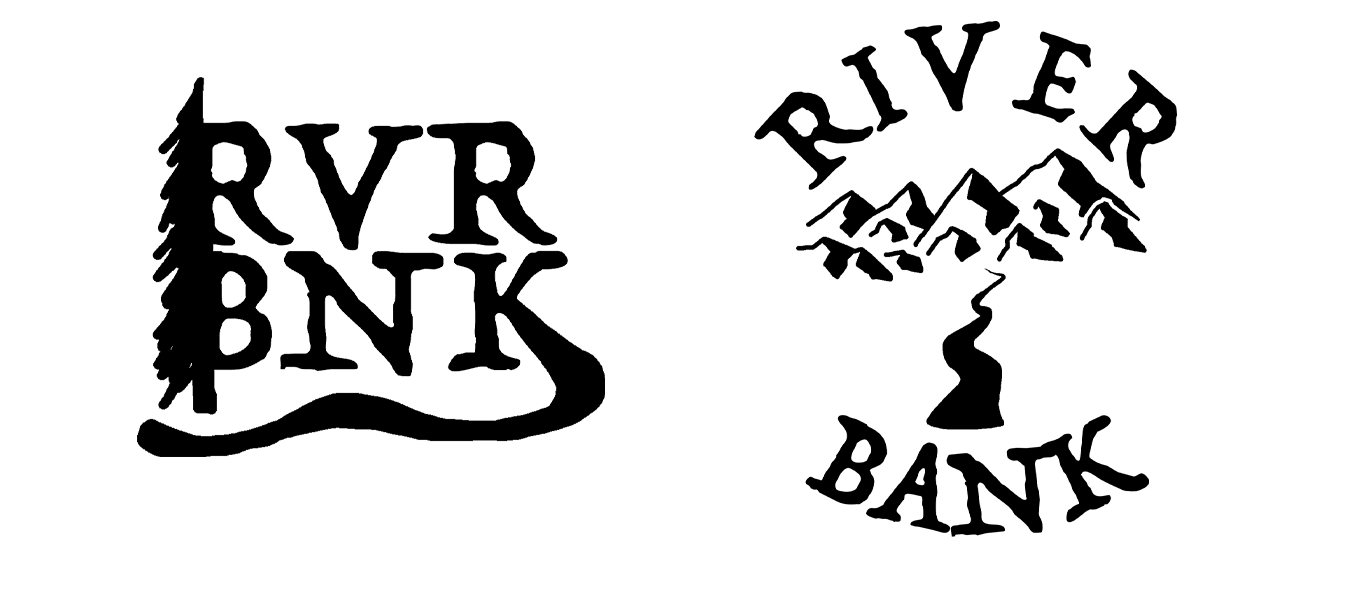 RiverBank — Logo variations