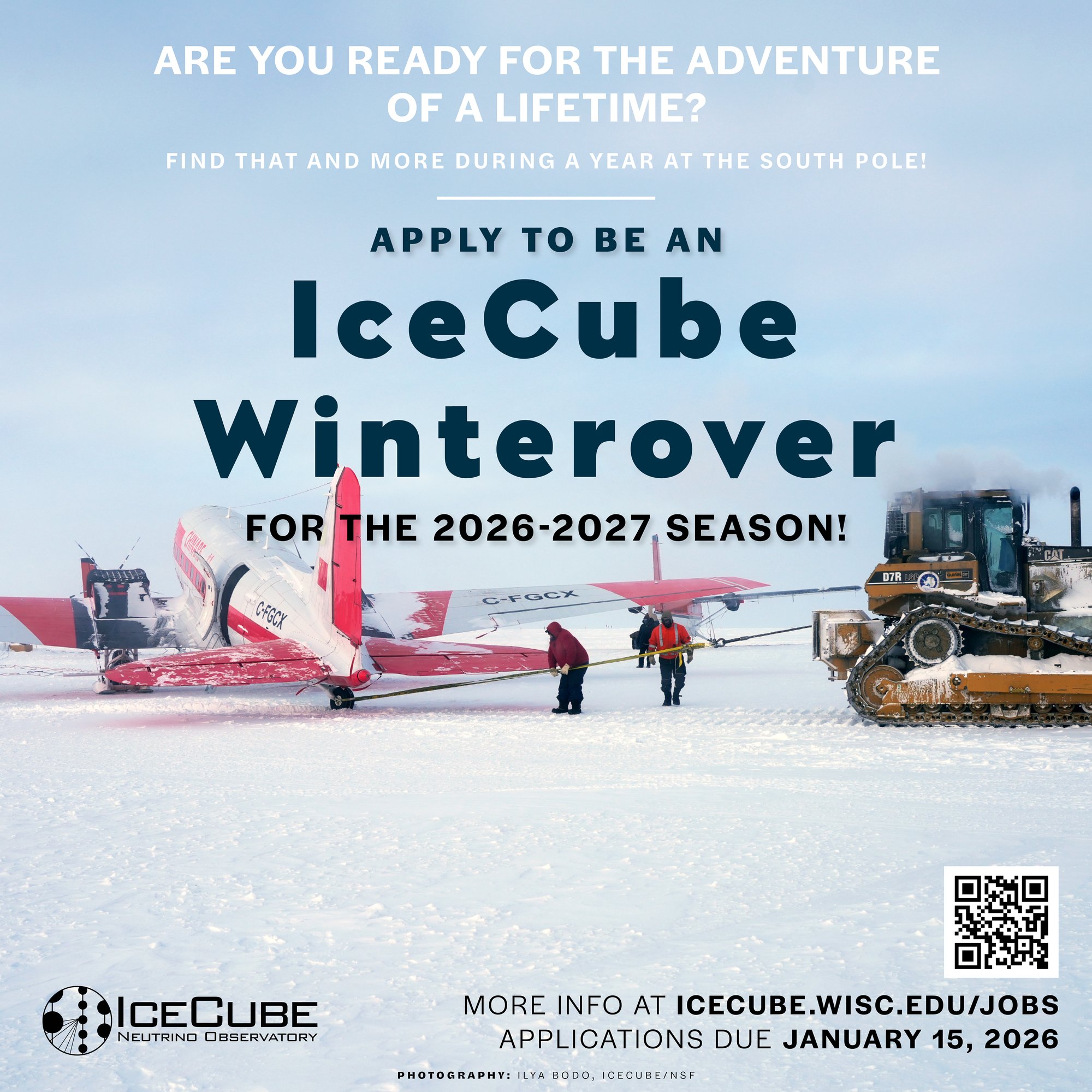 IceCube — Winterover Recruitment