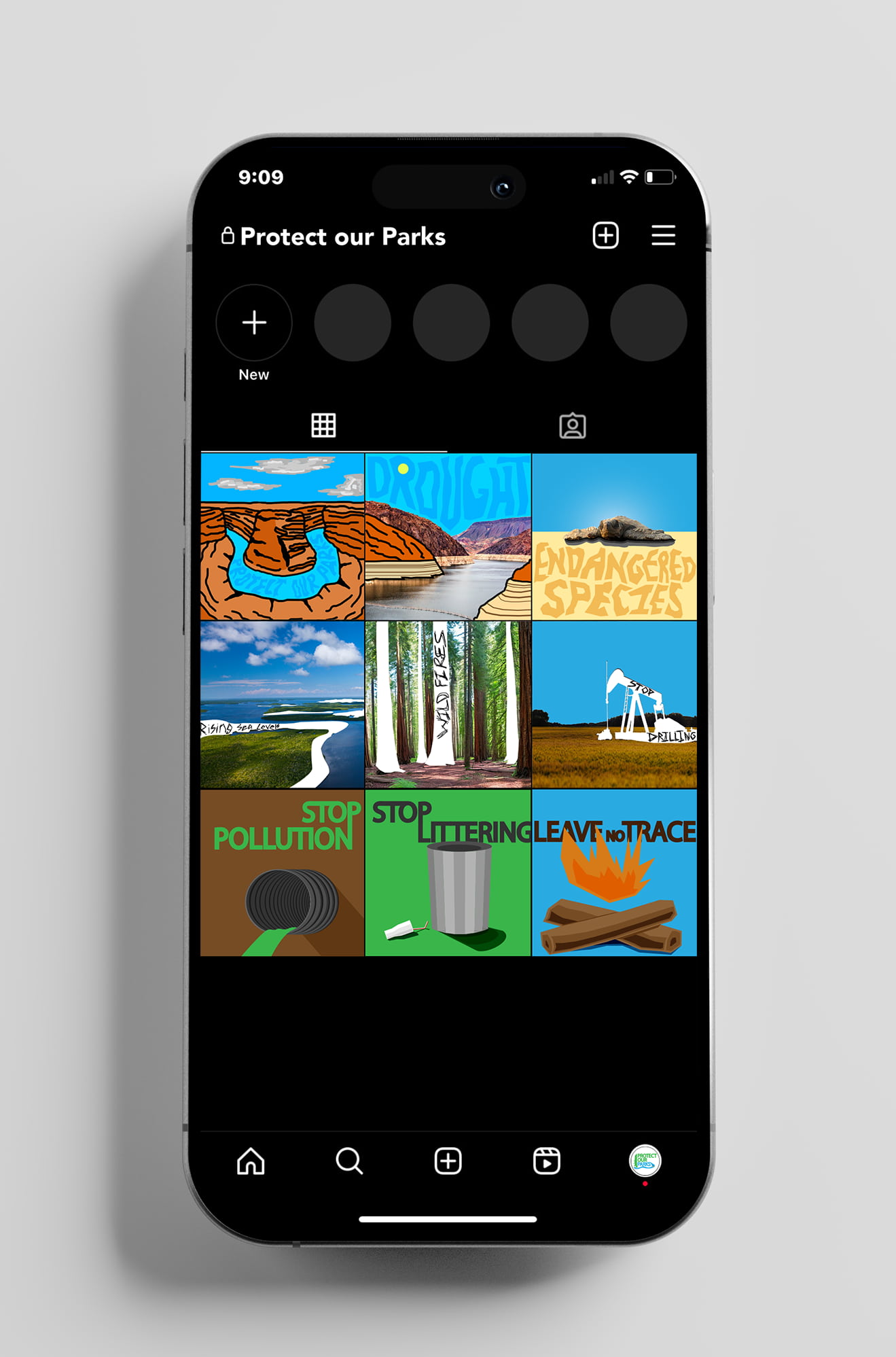 Protect Our Parks — Phone Mockup